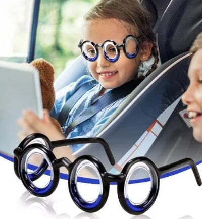 Bril tegen wagenziekte 2