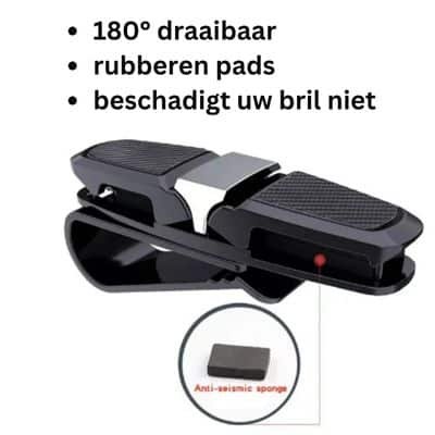 zonneklep bril en kaarthouder EasyHold