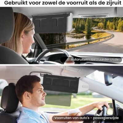 Verstelbare Zonneklep Auto
