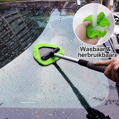 Autoruit Cleaner PRO | Handige Autoruit Schoonmaakset Voor Veiliger Zicht Op De Weg
